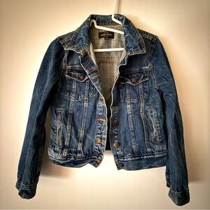 J. Crew XS Indigo Denim Blue Jean Jacket